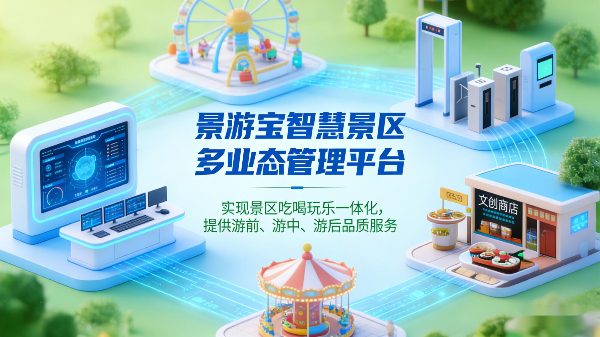 景游宝AI票务系统：智能景区票务解决方案，提升文旅运营效率