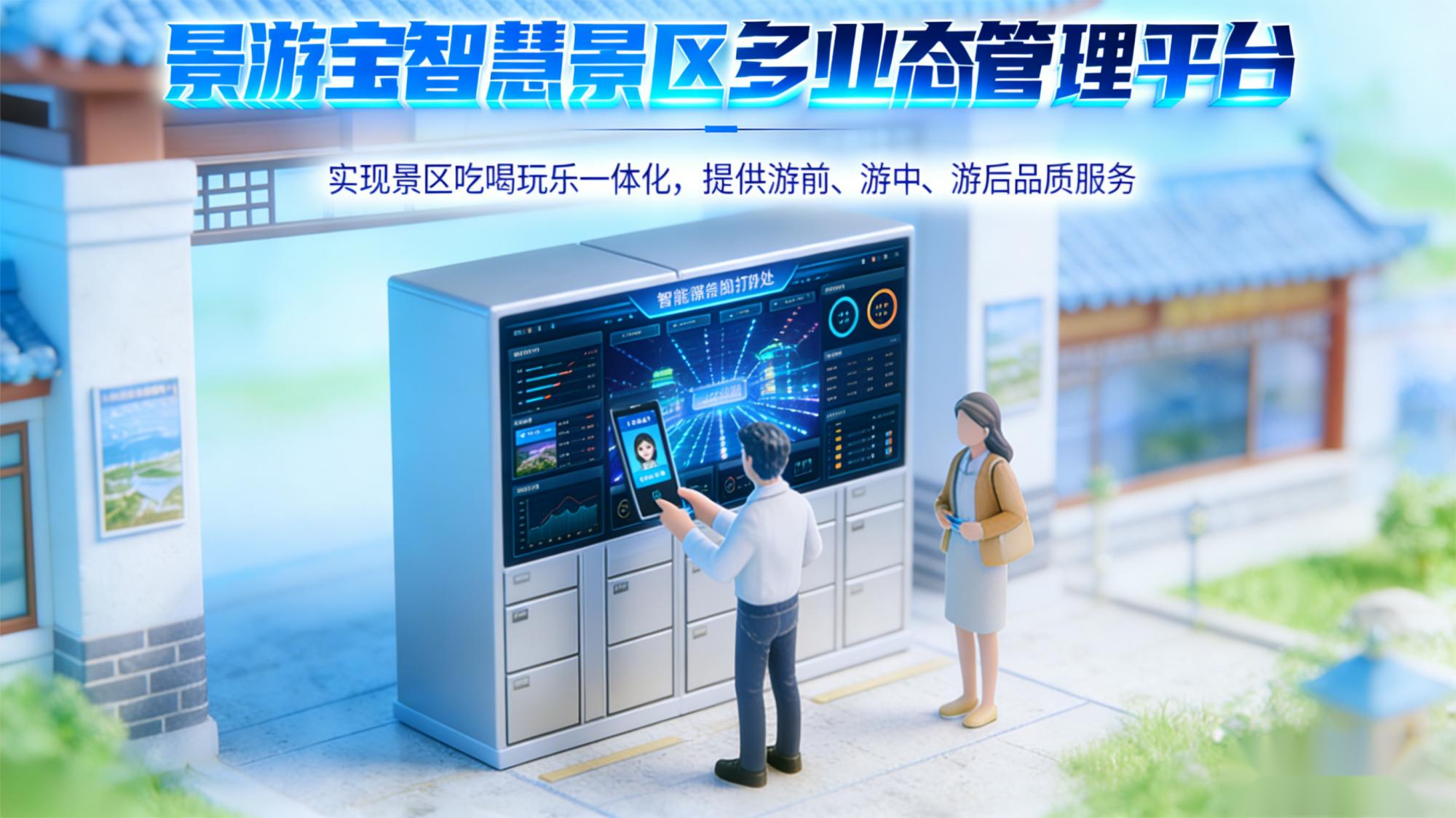 景游宝智慧景区多业态双中台系统：重构景区运营与游客体验新生态