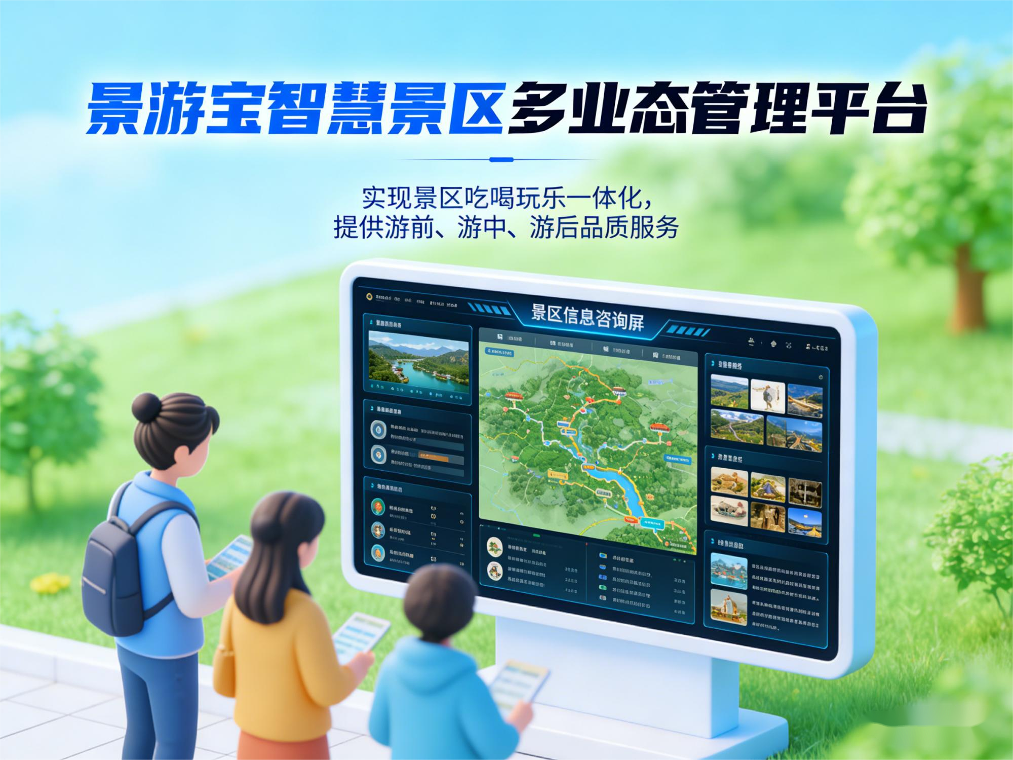 景游宝智慧景区多业态双中台系统：赋能景区数字化转型新引擎