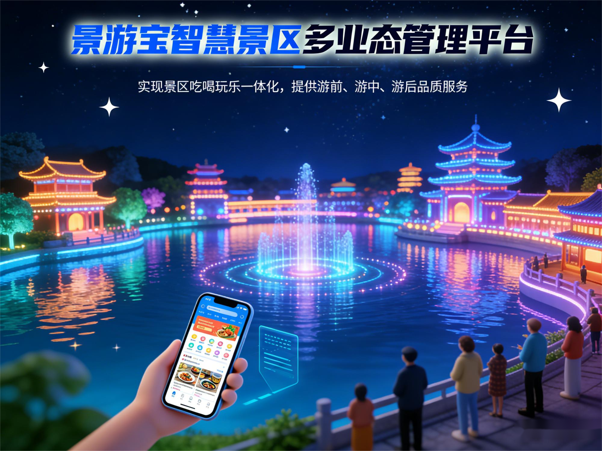 景游宝智慧景区多业态管理系统：一站式解决景区运营痛点