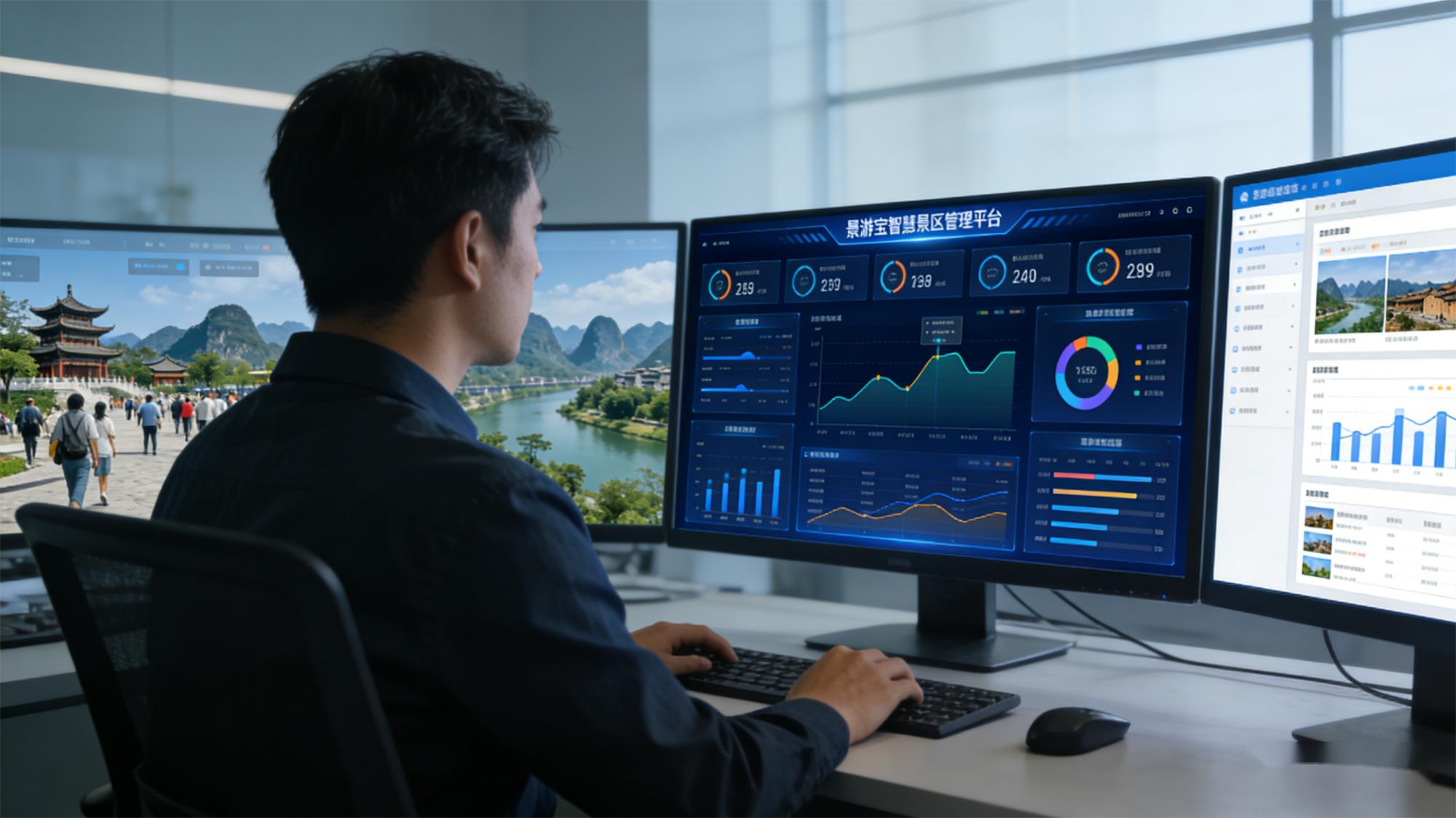 景游宝智慧景区多业态双中台系统：赋能景区数字化转型的核心引擎