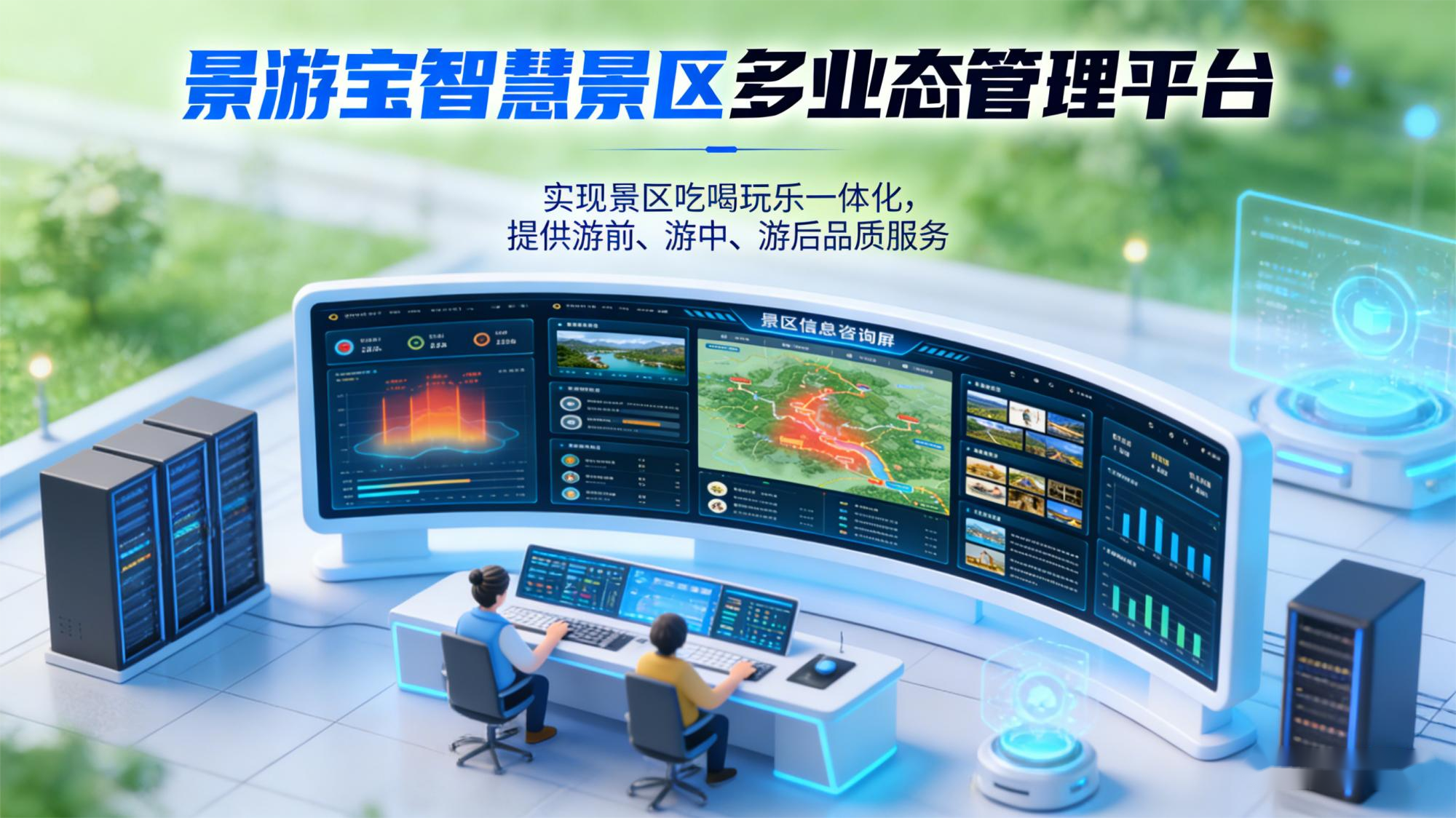 景游宝智慧景区多业态收银管理系统：景区运营数字化升级核心工具