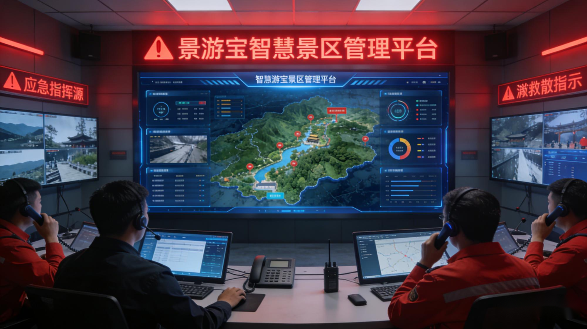 景游宝智慧景区一体化管控平台系统：景区数字化升级的核心引擎