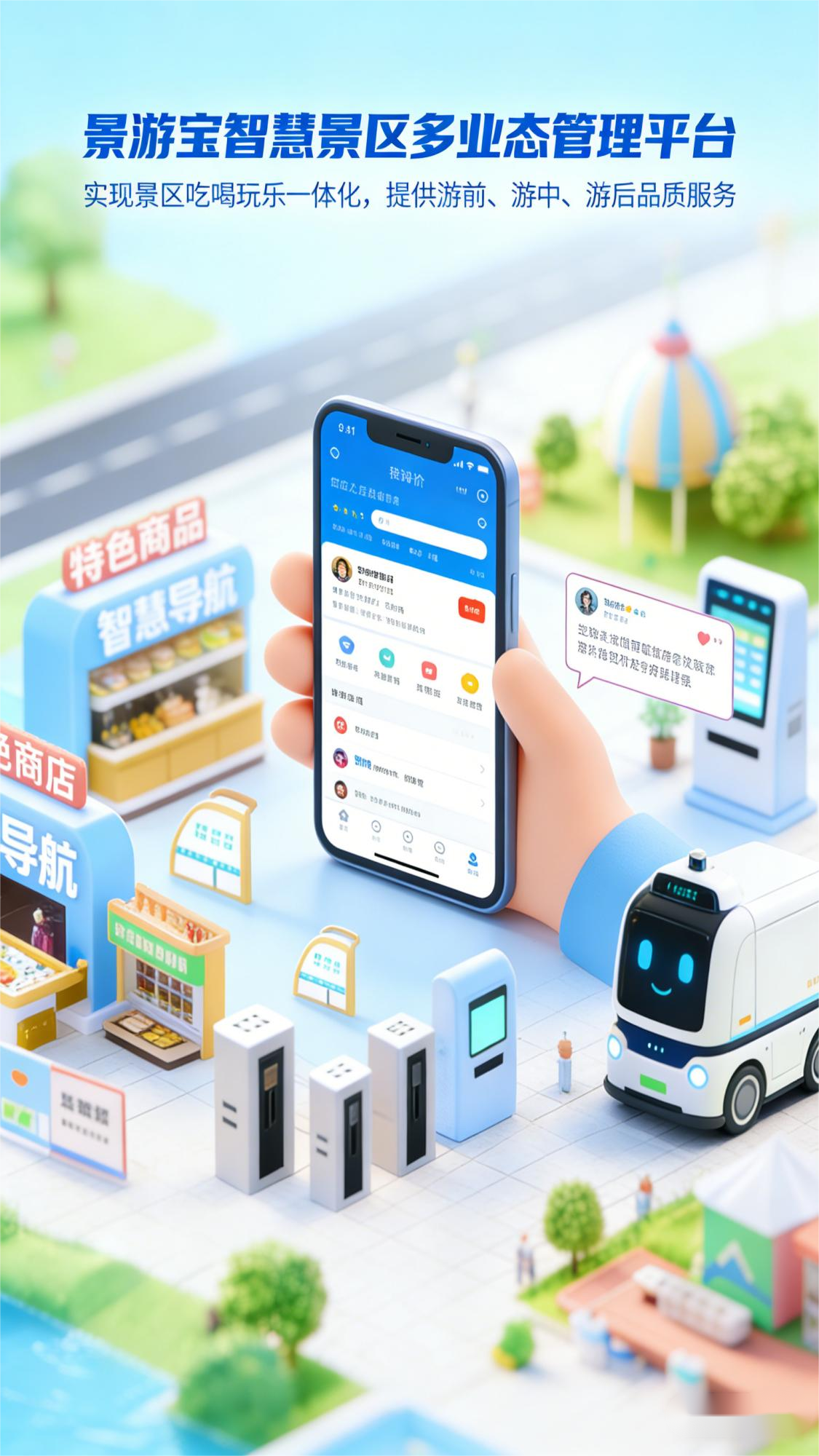 景游宝智慧景区多业态双中台系统：重构景区运营新生态