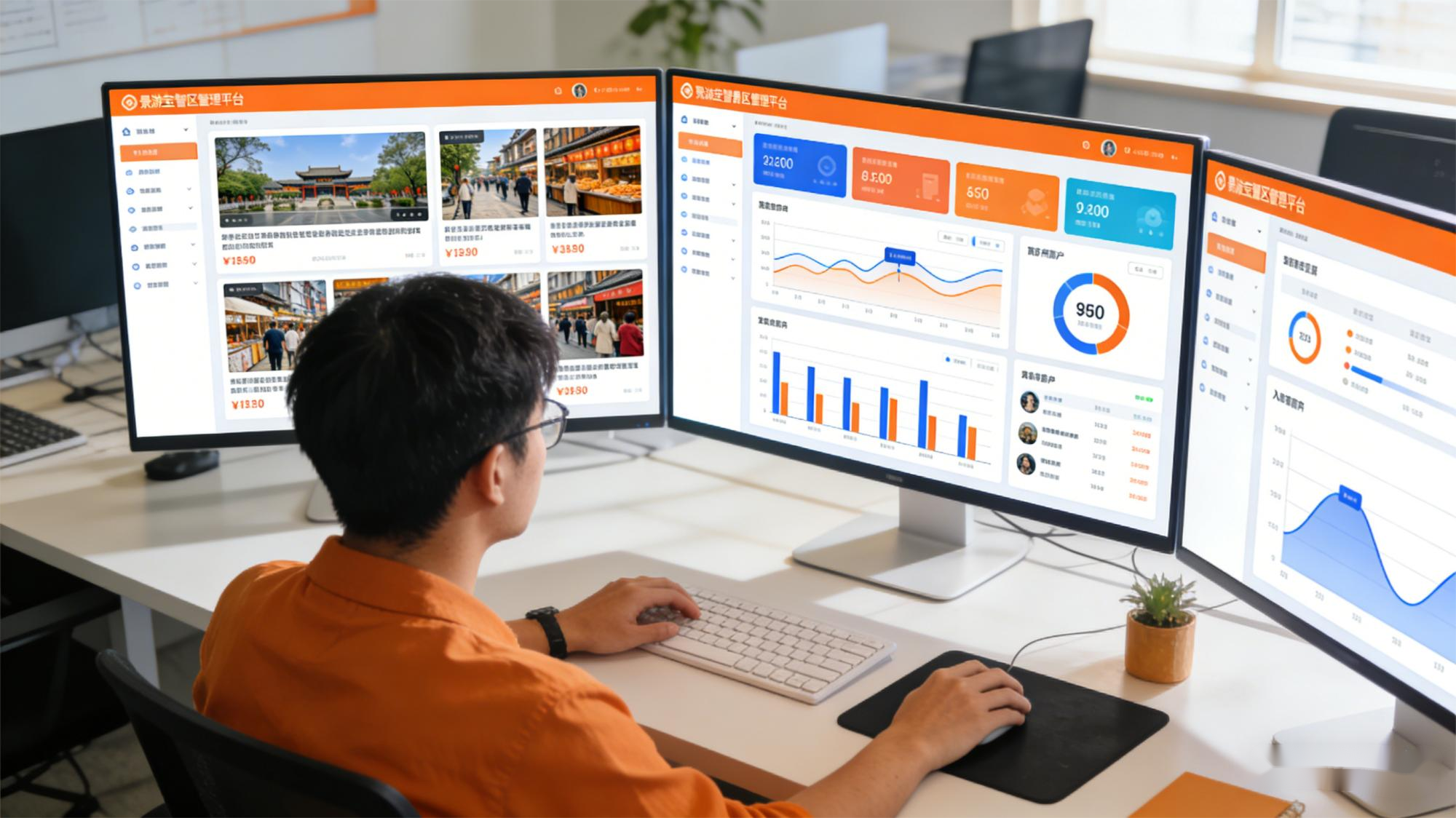 景游宝智慧景区多业态双中台系统:重构景区运营新生态