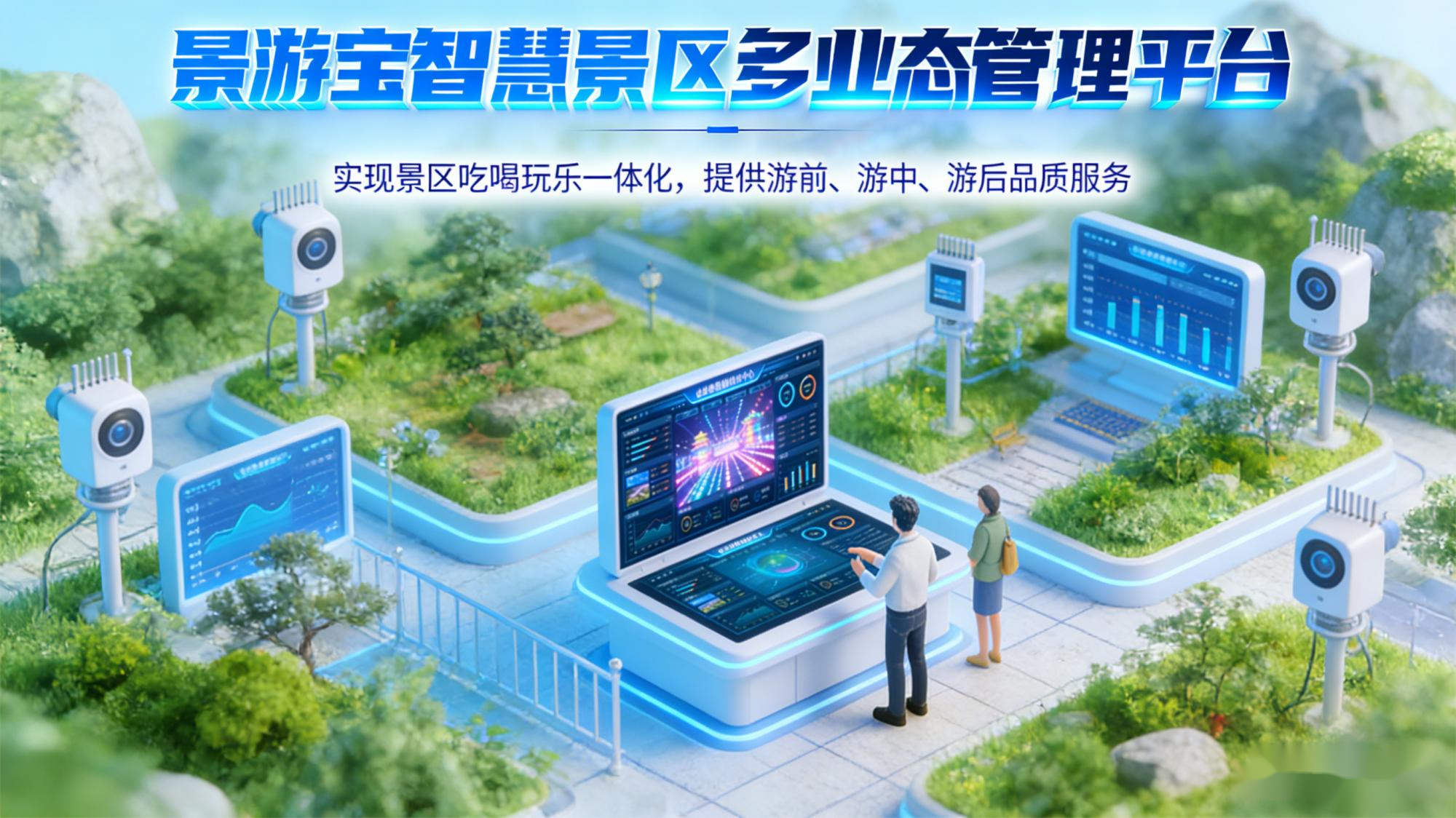 景游宝智慧景区多业态双中台系统：重构景区运营新生态