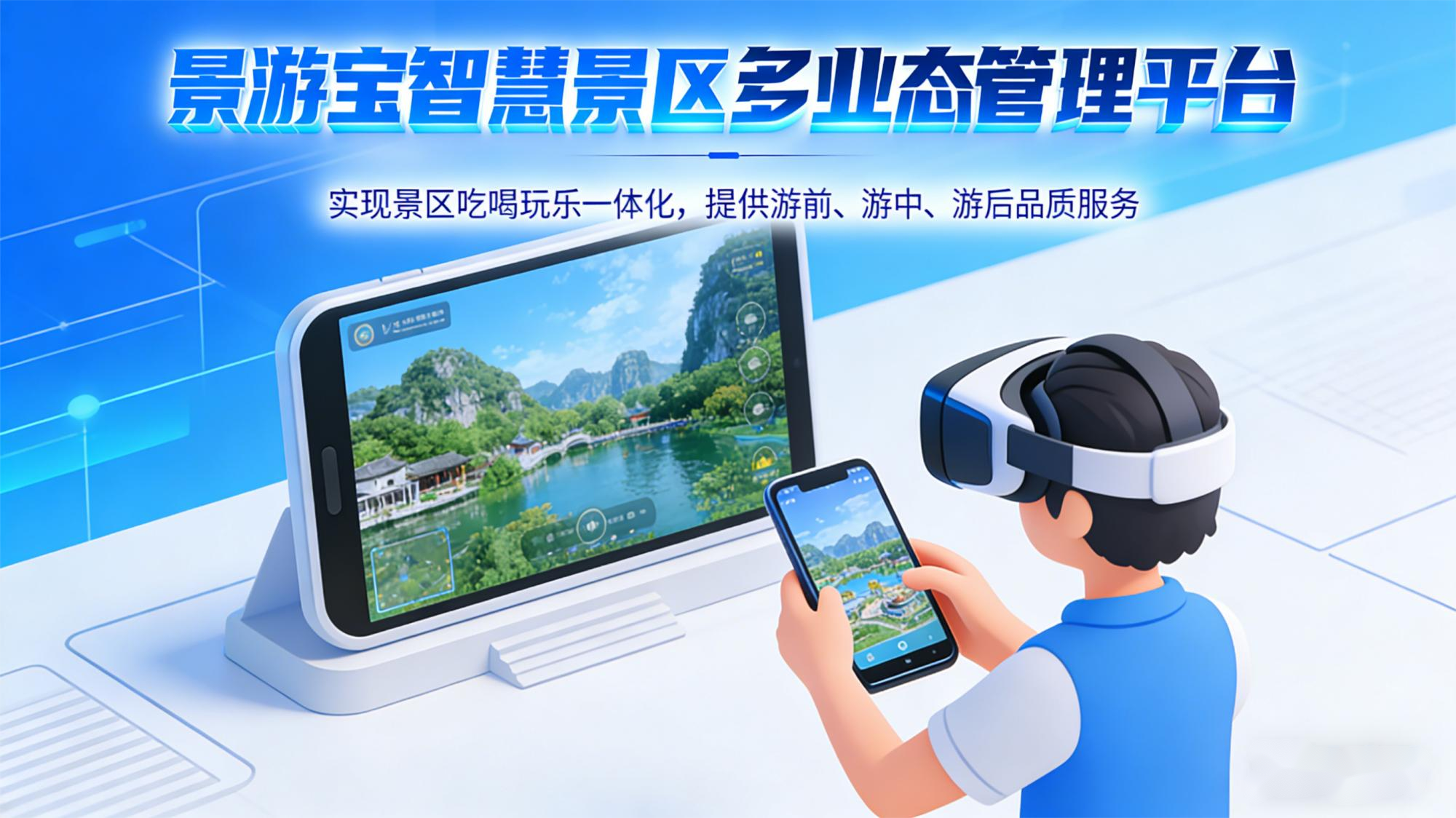 景游宝智慧景区多业态收银管理系统：一站式解决营收痛点