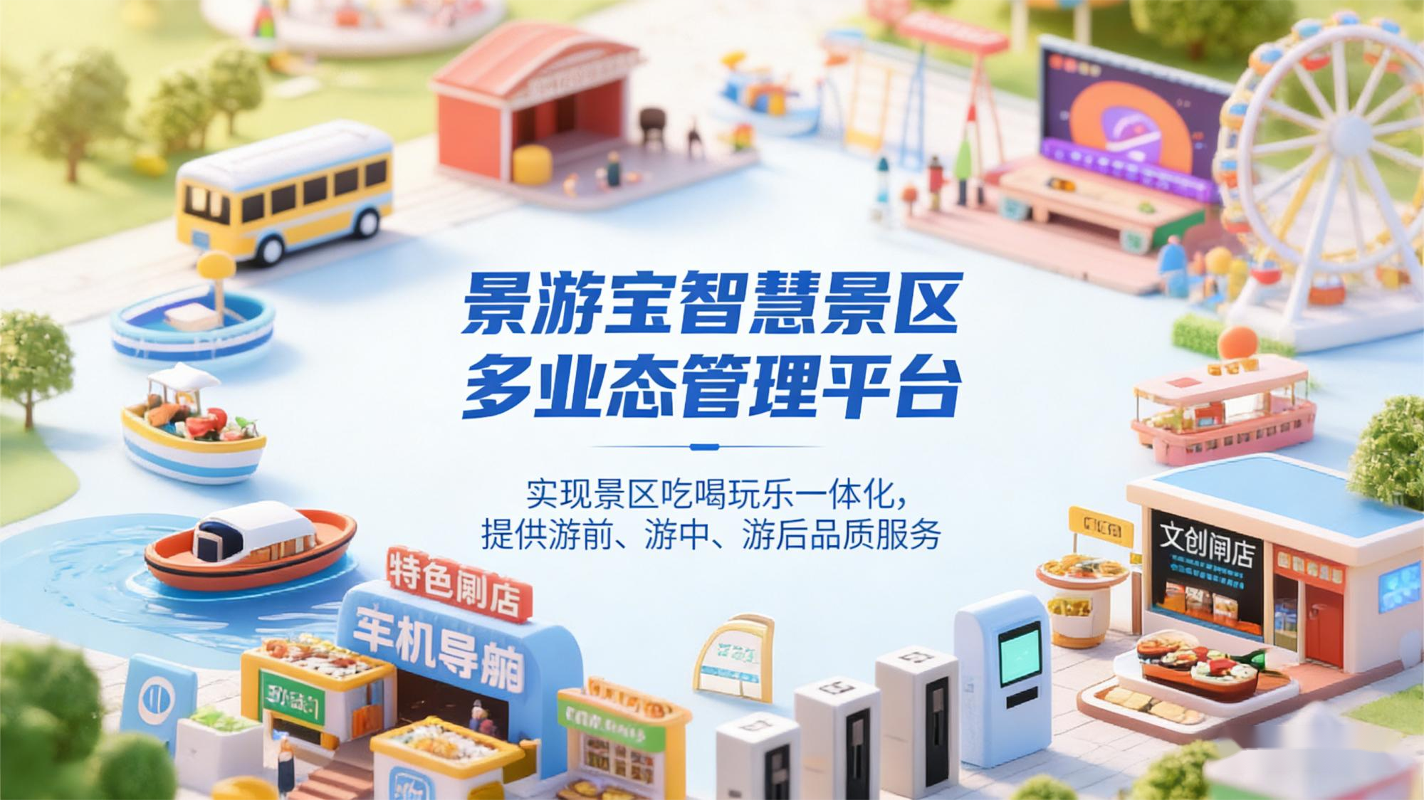 景游宝智慧景区多业态管理系统——助力景区数字化转型与多业态融合