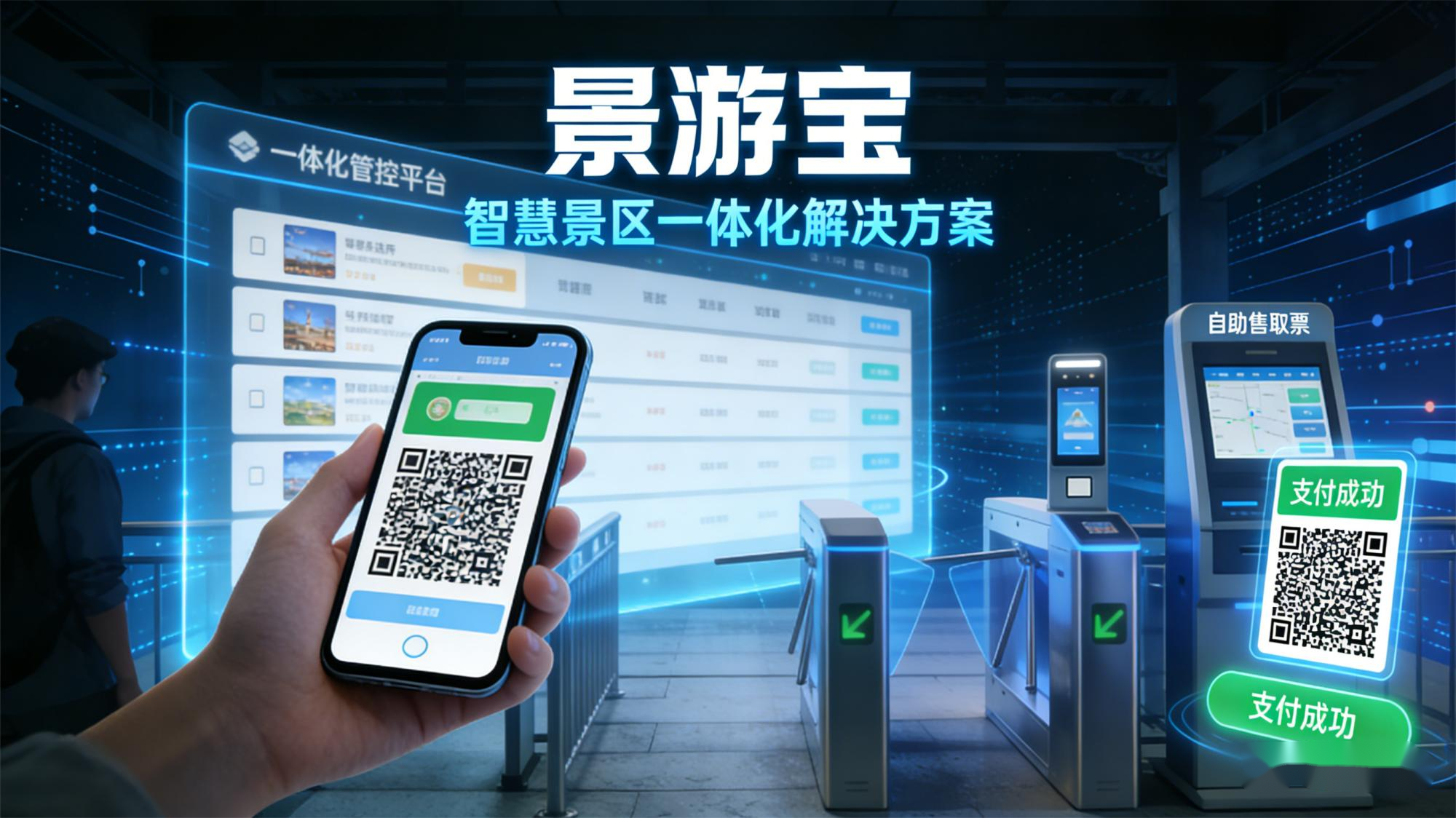 景游宝智慧景区一体化管控平台：景区数字化升级核心解决方案