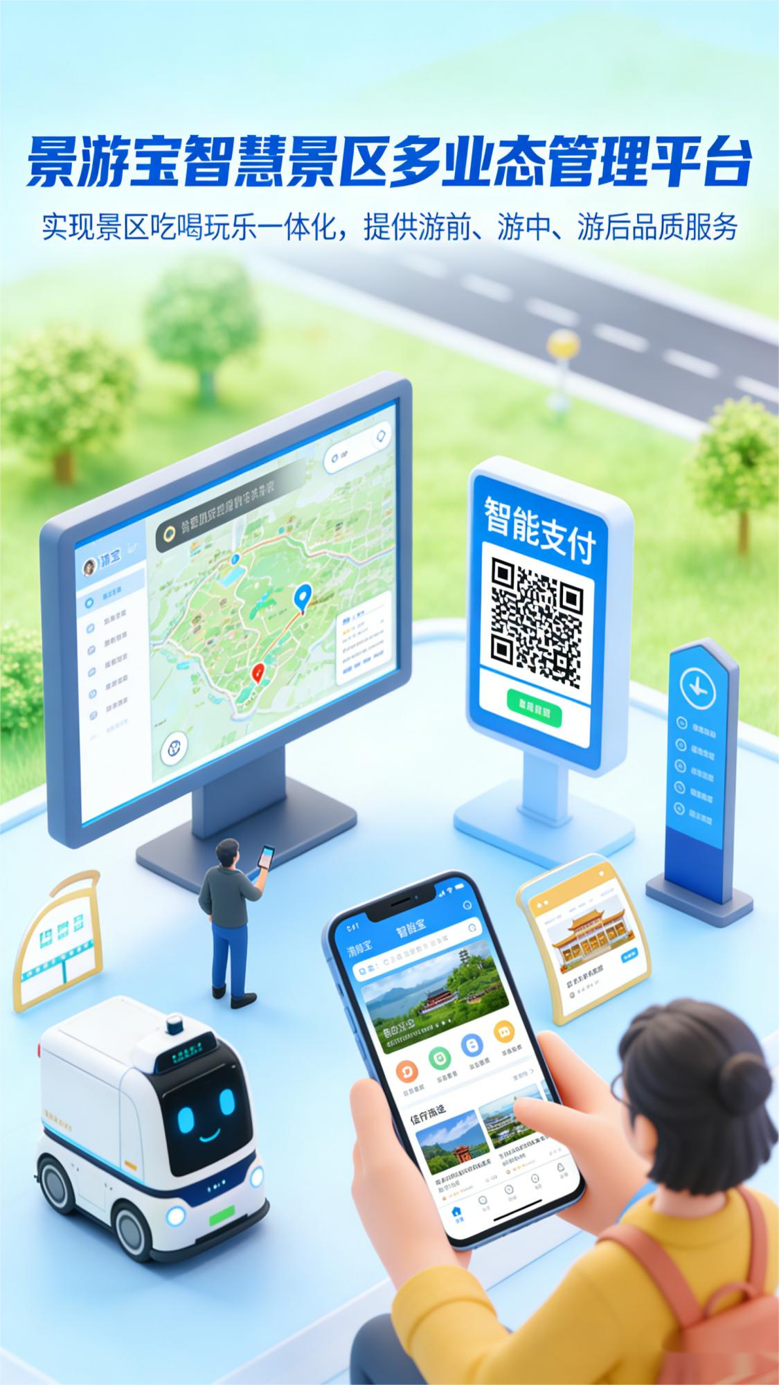 景游宝智慧景区多业态管理系统：一站式破解景区多业态运营难题