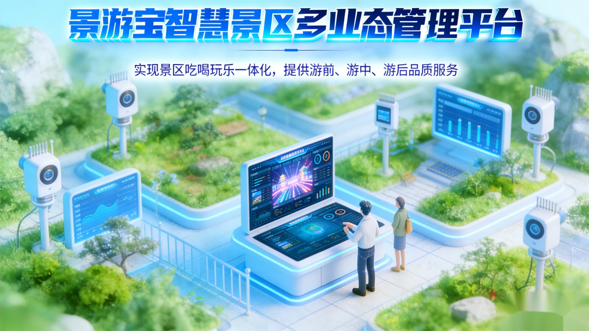 景游宝智慧景区一体化管控平台系统:景区数字化转型核心方案