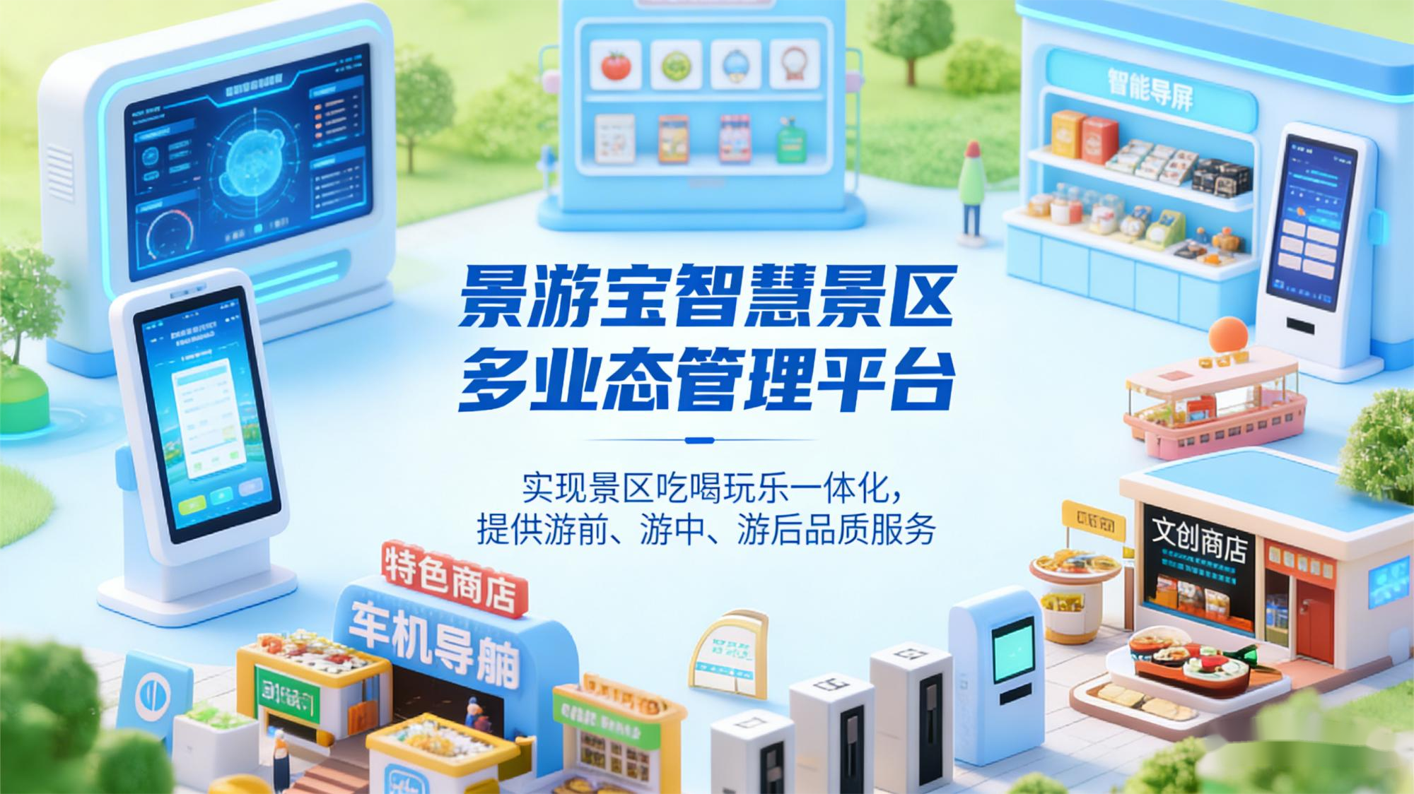 景游宝智慧景区一体化管控平台：重构景区运营新范式