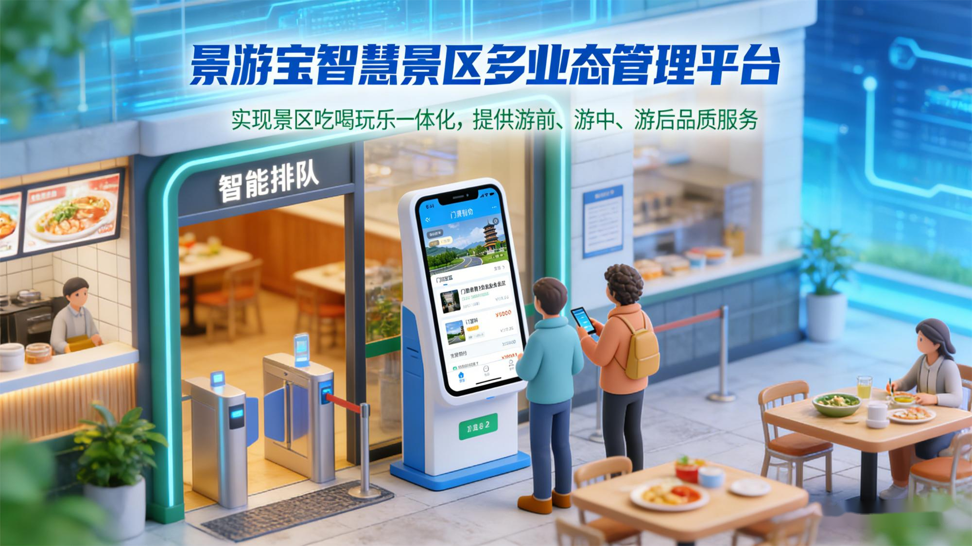 景游宝智慧景区一体化管控平台：赋能景区数字化升级的核心解决方案