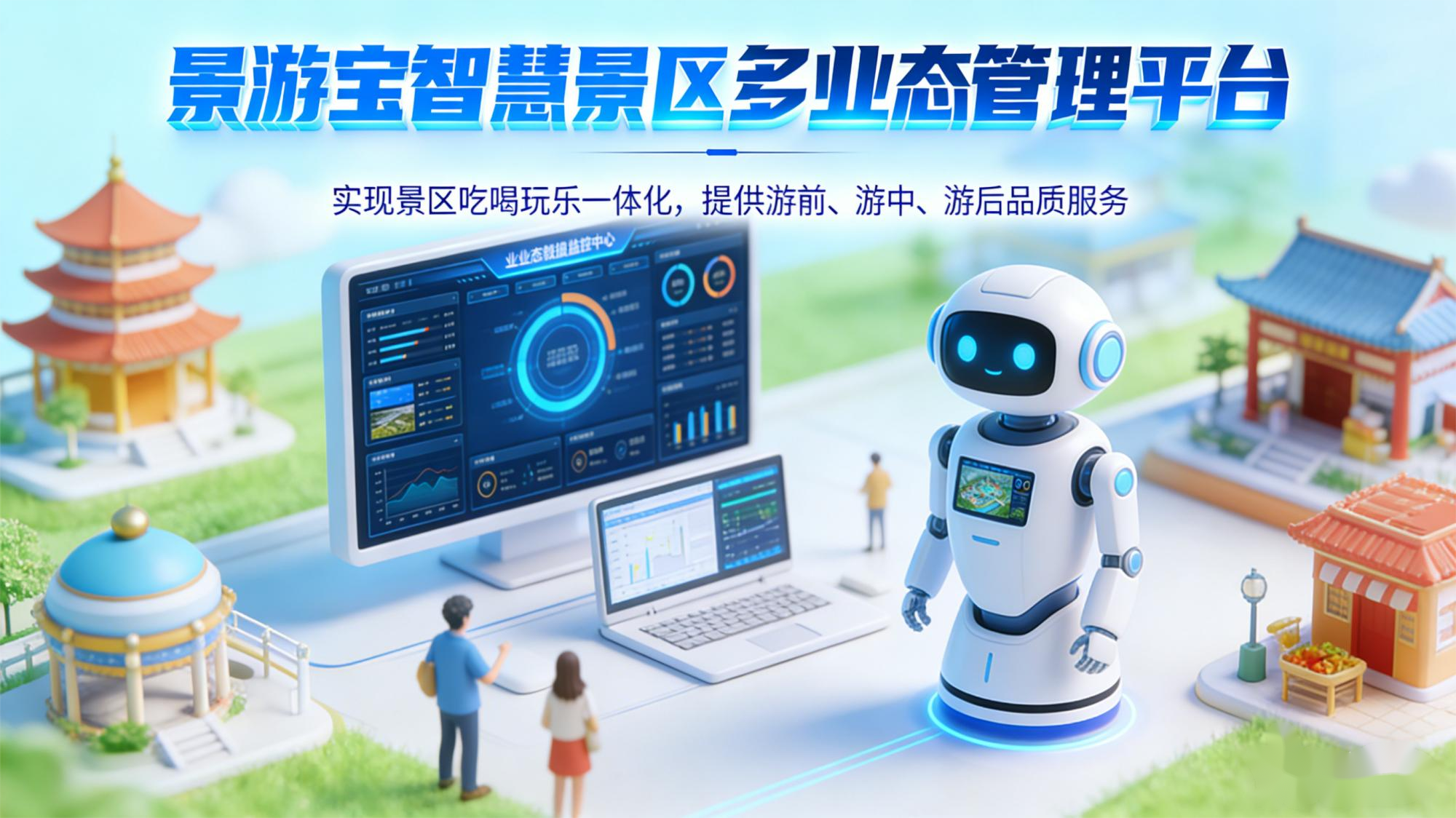 景游宝智慧景区多业态管理系统:一站式破解多业态运营难题