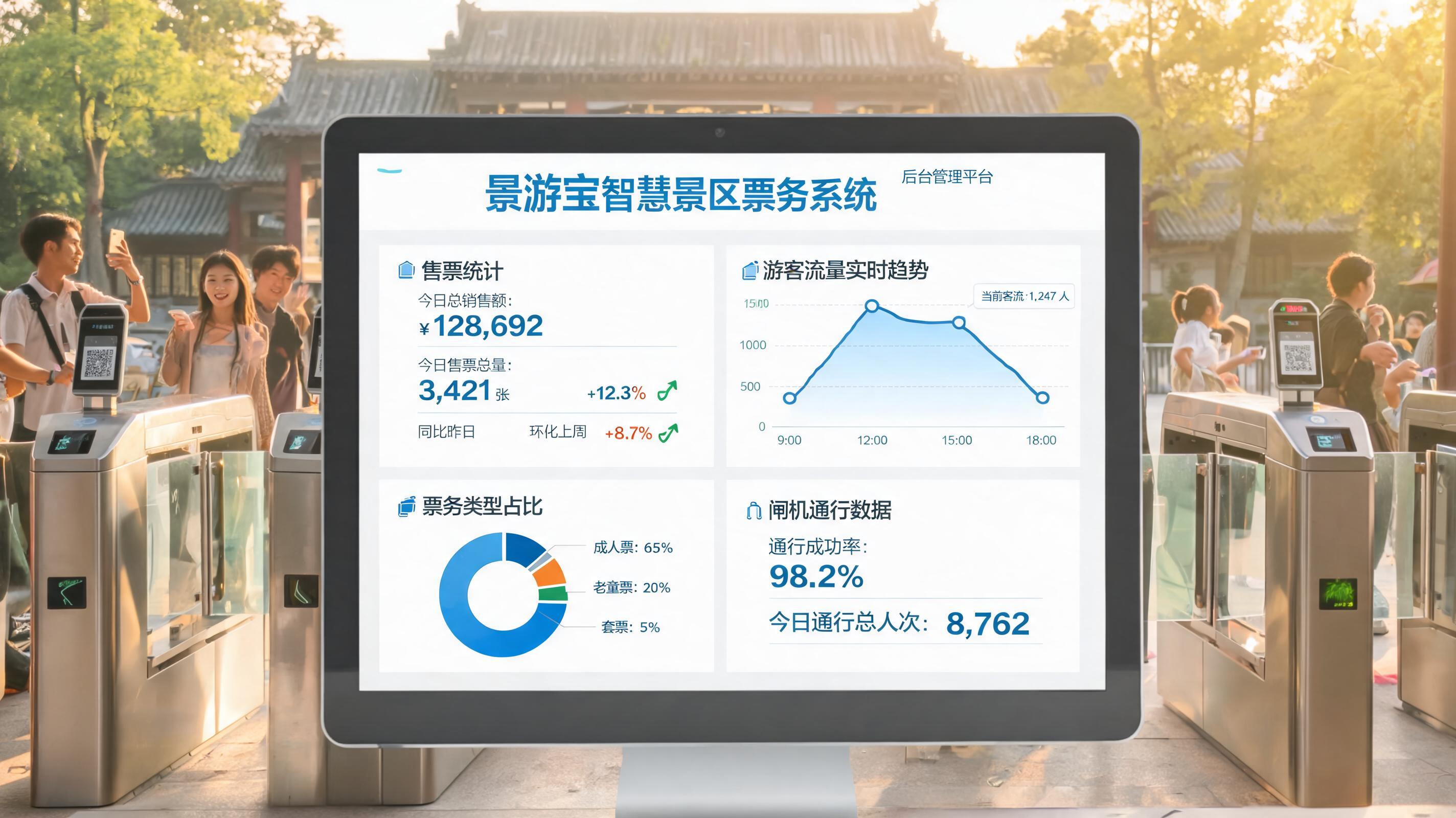景游宝智慧景区票务系统：开启景区数字化运营新范式