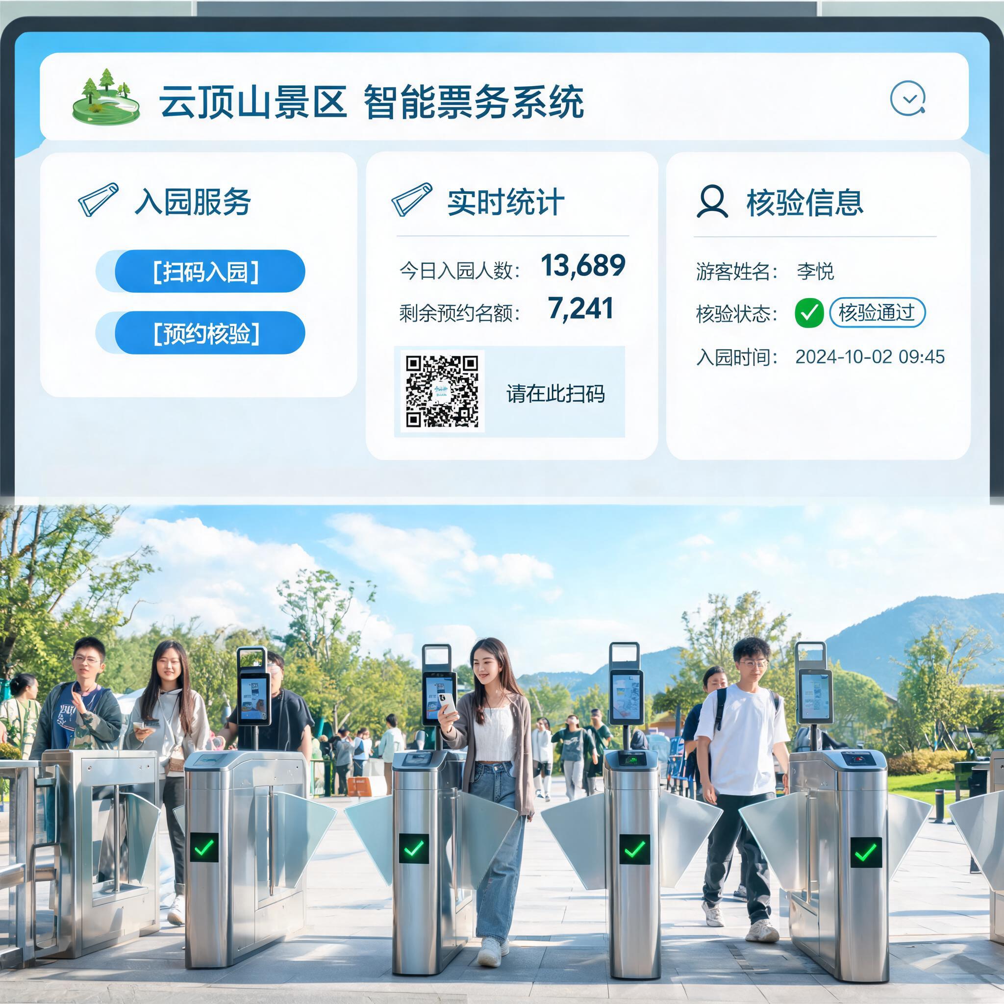 景游宝智慧景区票务系统：数字化景区运营的核心方案