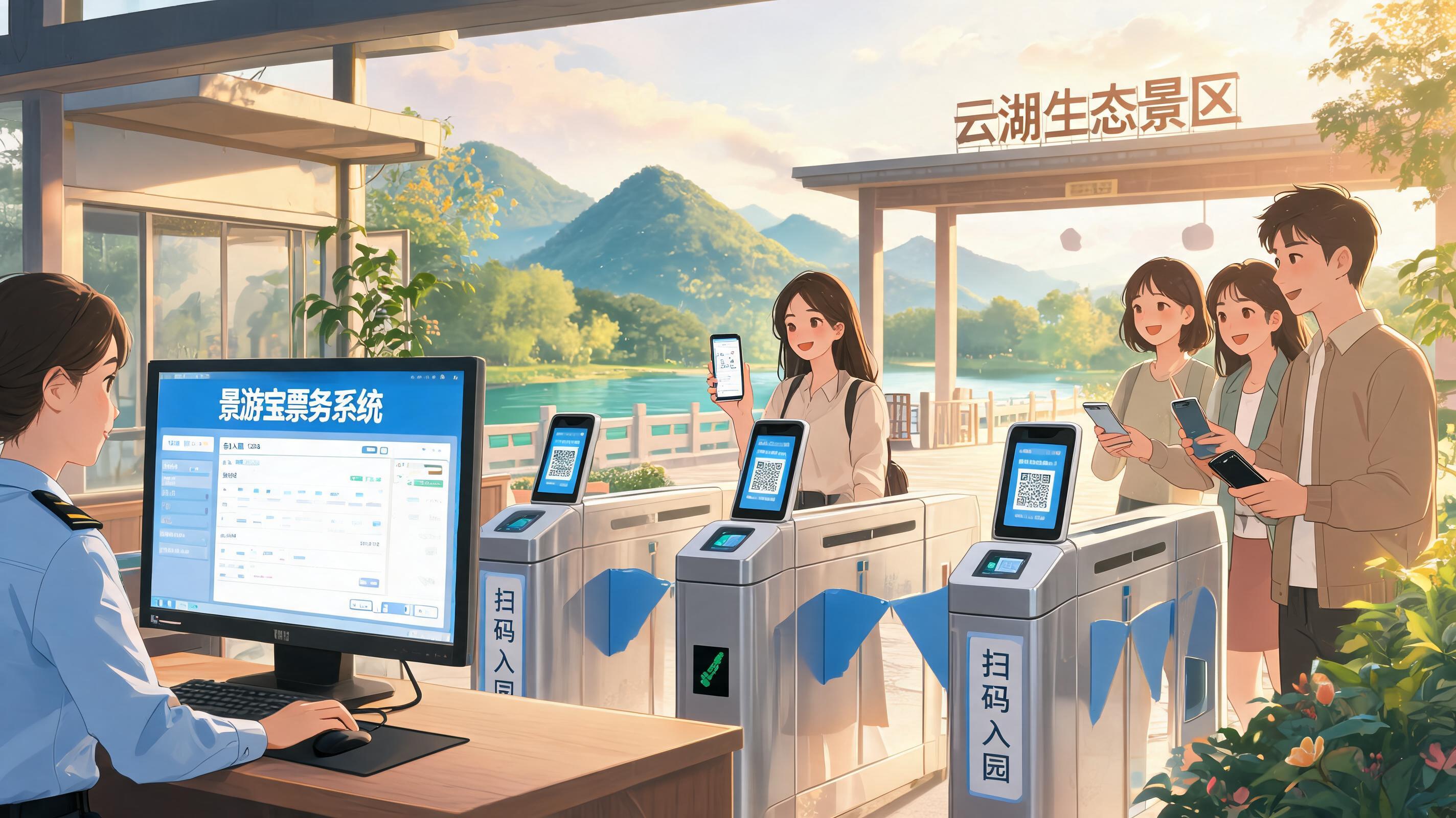 景游宝智慧景区票务系统_智慧景区数字化运营解决方案