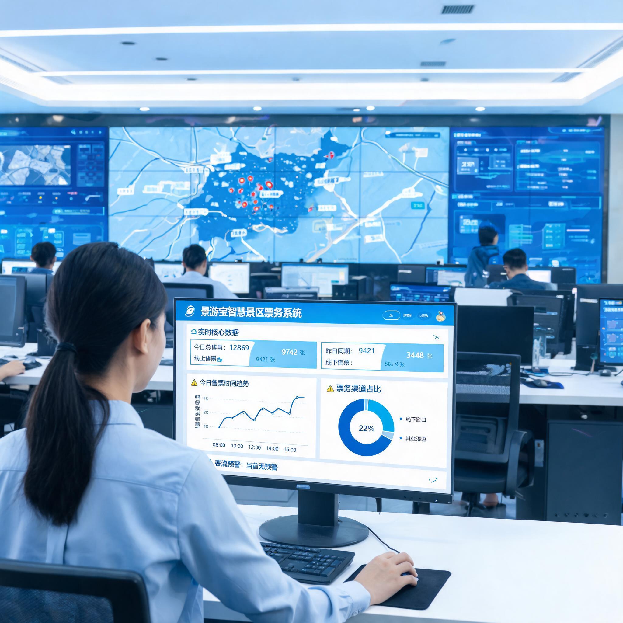 景游宝智慧景区票务系统：赋能景区数字化运营的智能解决方案