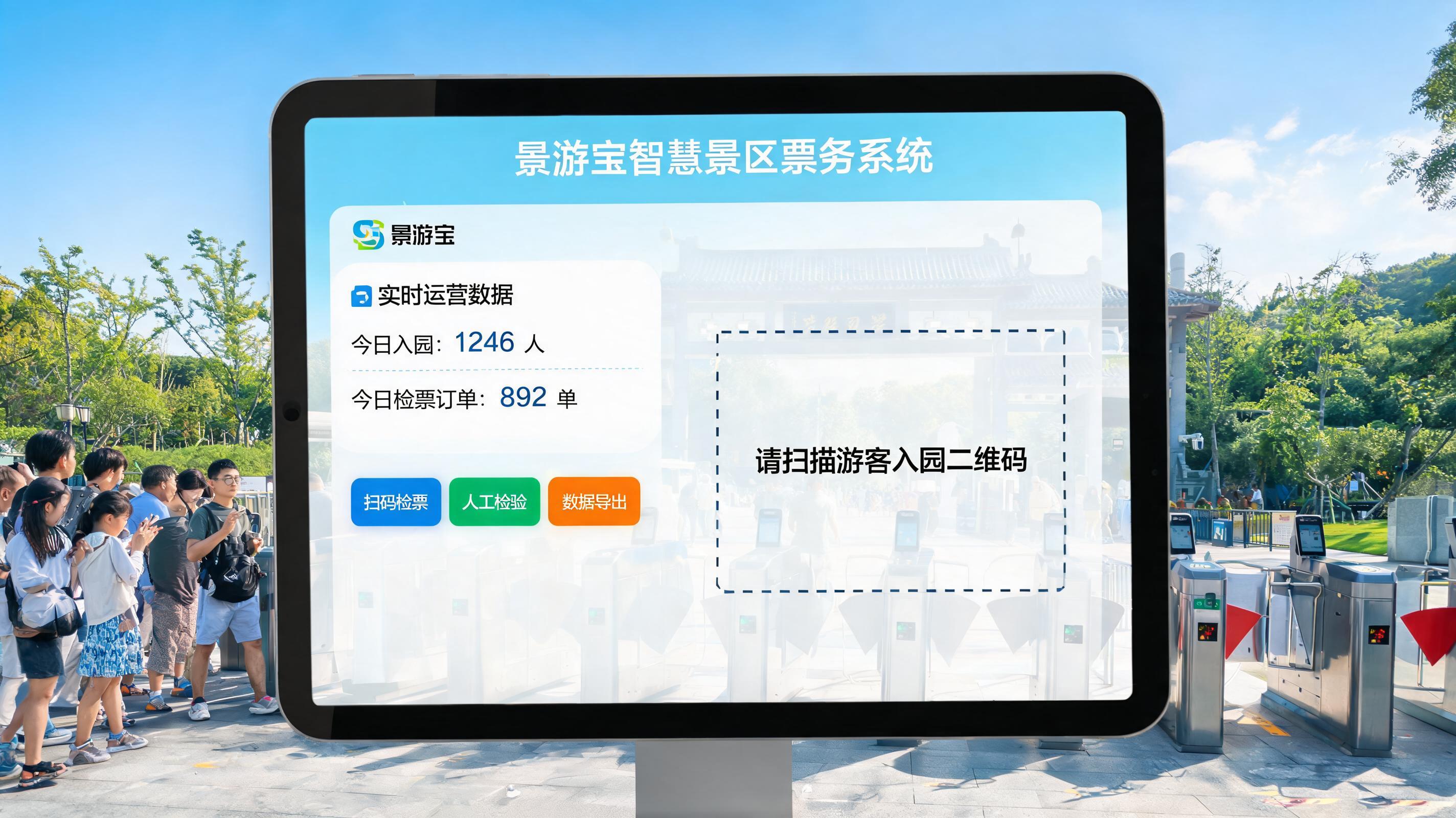 景游宝智慧景区票务系统：提升景区运营效率的数字化解决方案