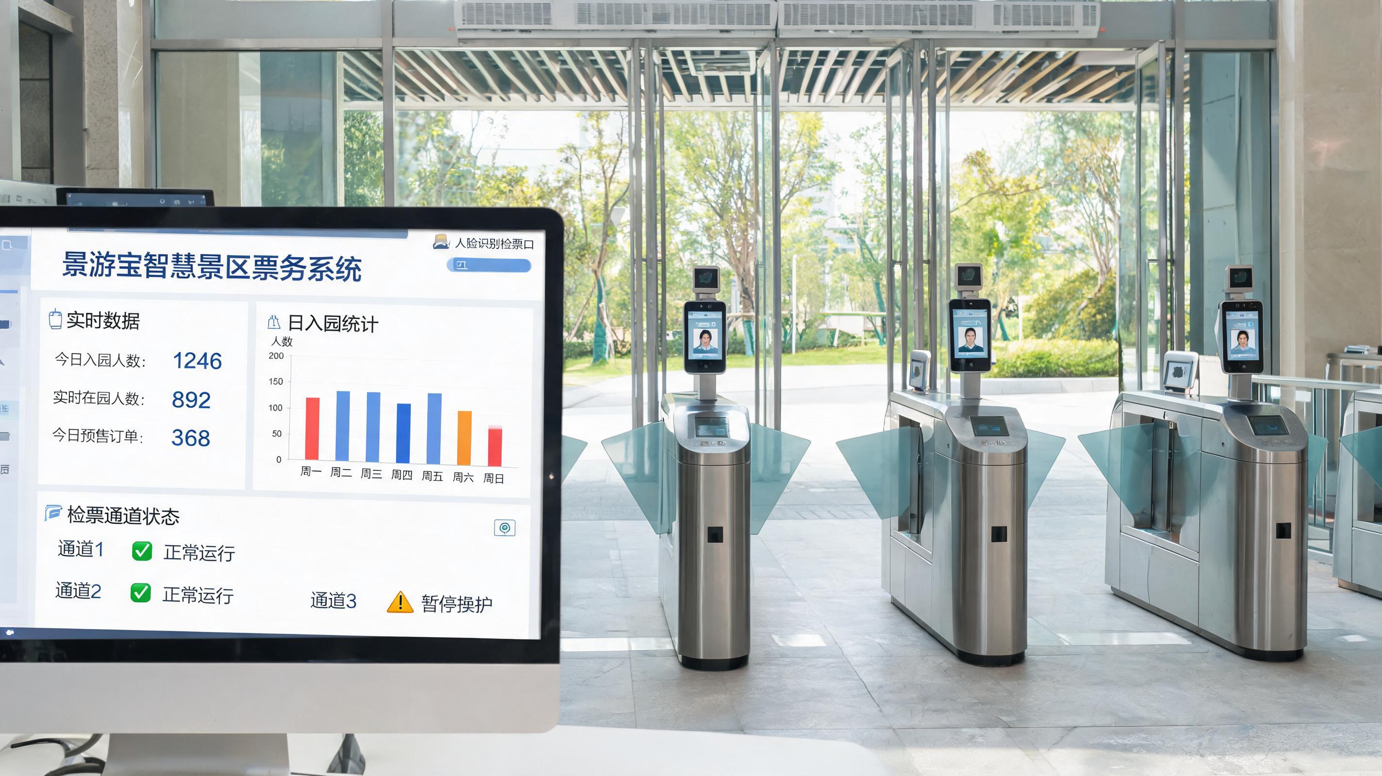 景游宝智慧景区票务系统：助力景区数字化运营的智能解决方案