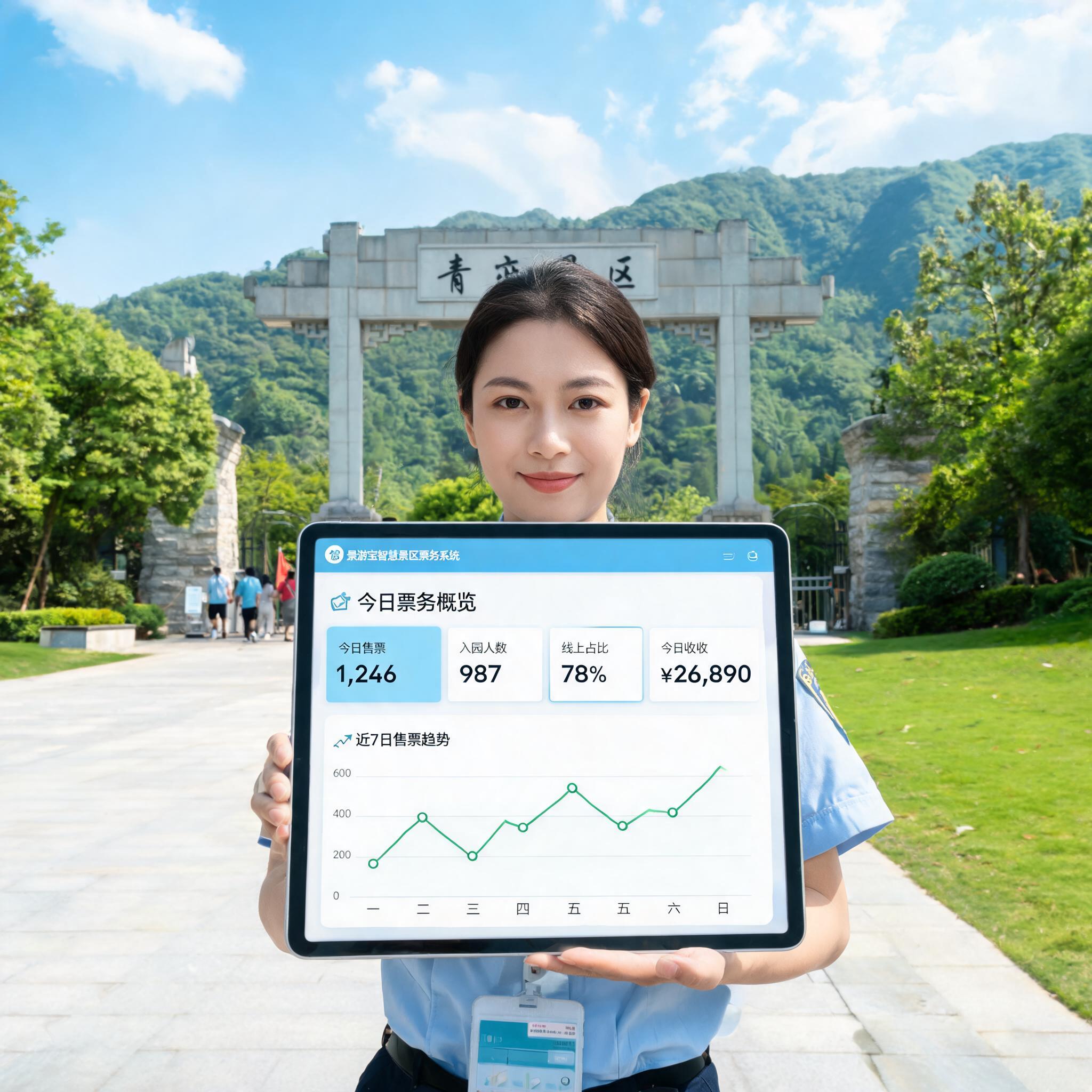 景游宝智慧景区票务系统：打造智慧旅游核心竞争力