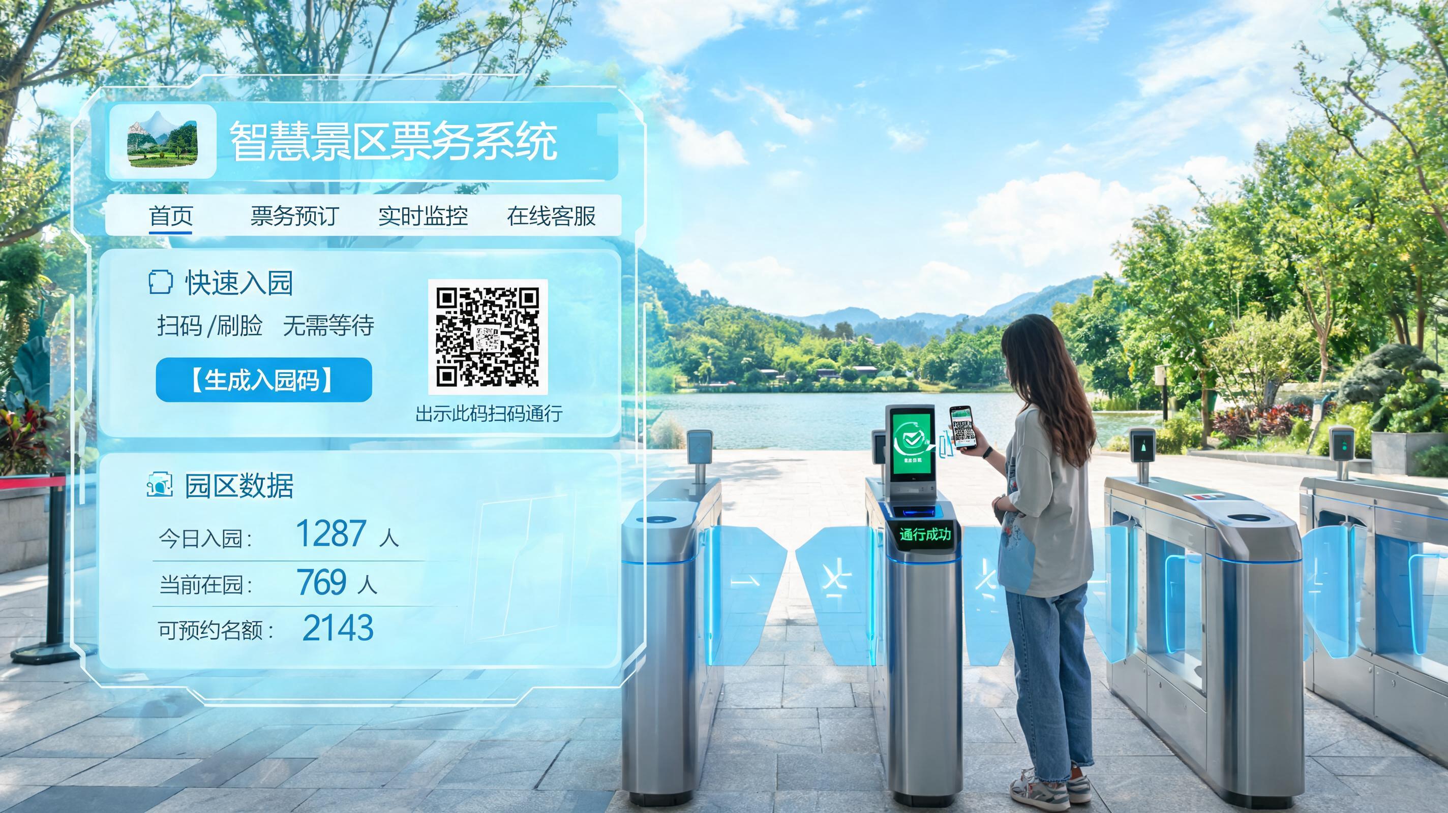 景游宝智慧景区票务系统：赋能景区数字化运营的智能解决方案