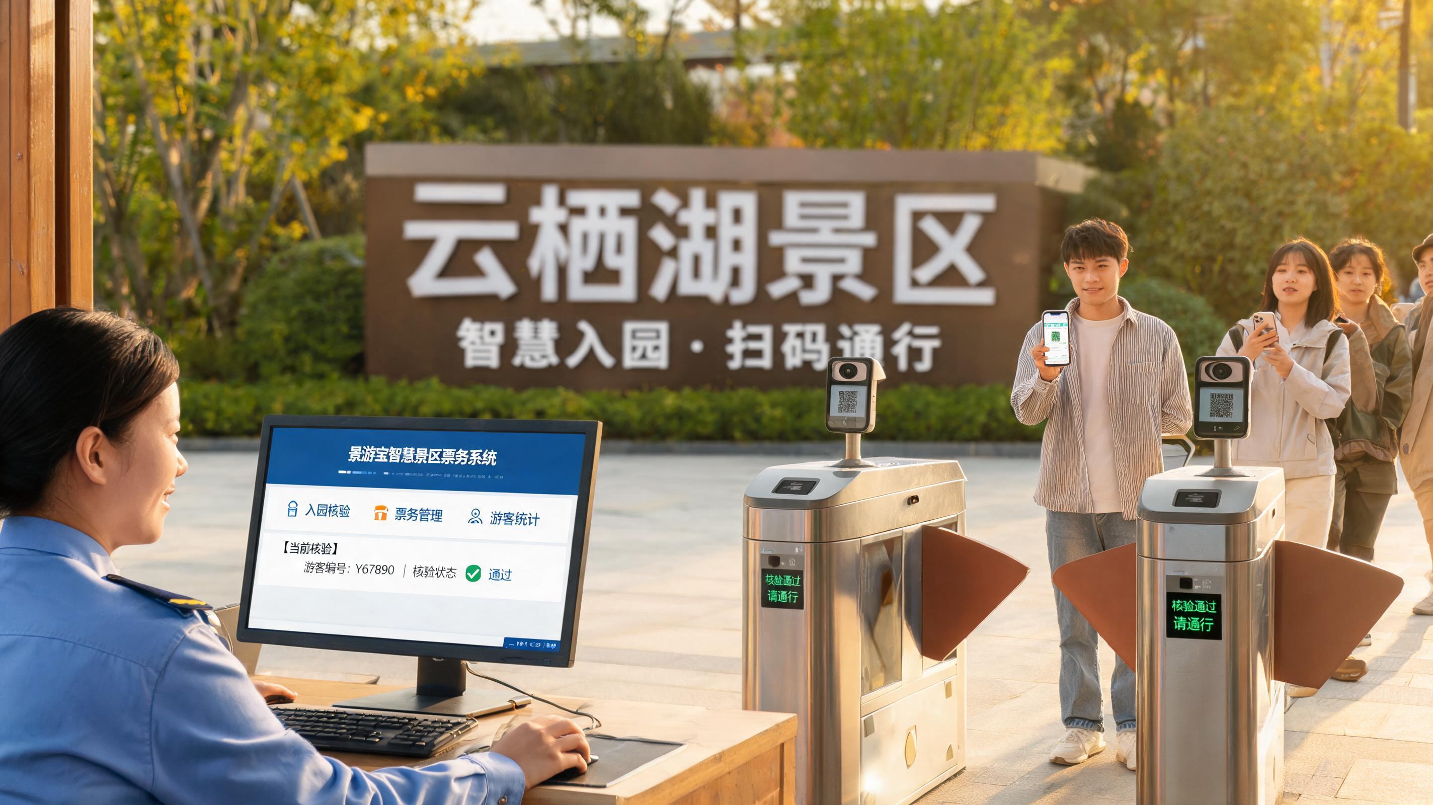 景游宝智慧景区票务系统：打造高效便捷的智慧景区票务管理方案