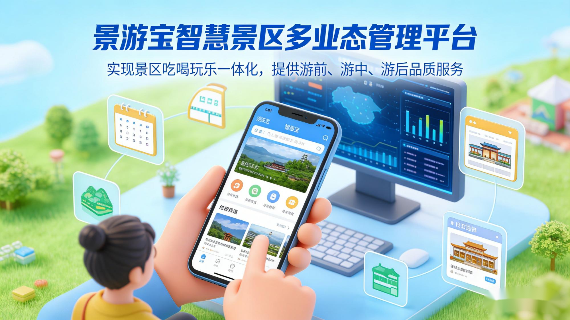 景游宝智慧景区AI票务系统：赋能景区数字化升级的核心解决方案